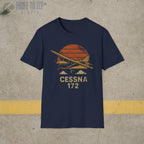 Cessna 172 “Retro Heritage” T-Shirt - Pilot gifts - WWII warbird t-shirt