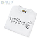 Cessna 172 T-Shirt - Pilot gifts - WWII warbird t-shirt