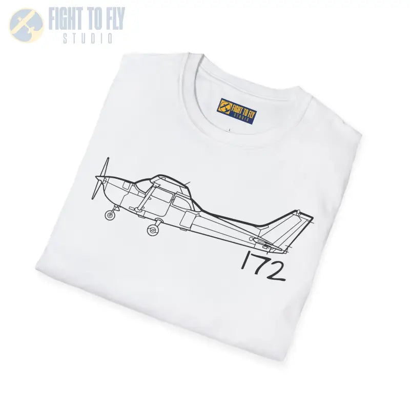 Cessna 172 T-Shirt - Pilot gifts - WWII warbird t-shirt