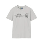 Cessna 172 T-Shirt - Pilot gifts - WWII warbird t-shirt