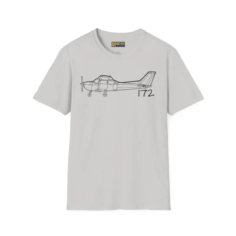 Cessna 172 T-Shirt - Pilot gifts - WWII warbird t-shirt