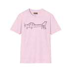 Cessna 172 T-Shirt - Pilot gifts - WWII warbird t-shirt