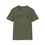 Cessna 172 T-Shirt - Pilot gifts - WWII warbird t-shirt