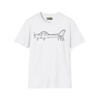 Cessna 172 T-Shirt - Pilot gifts - WWII warbird t-shirt