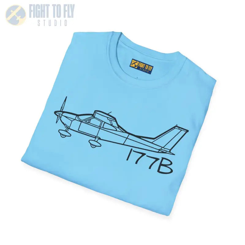 Cessna 177B T-Shirt – Fixed-Gear High-Wing Cruiser Tee for Weekend Flyers - Pilot gifts - WWII warbird t-shirt