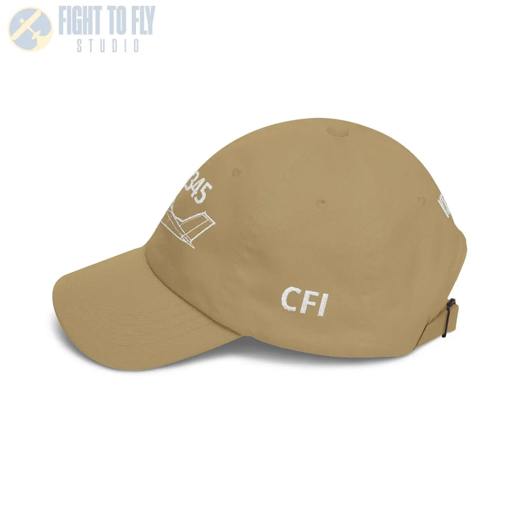 Cessna 177FG Hat — Personalized with Tail Number & Custom Text - Hats - Pilot gifts - WWII warbird t-shirt
