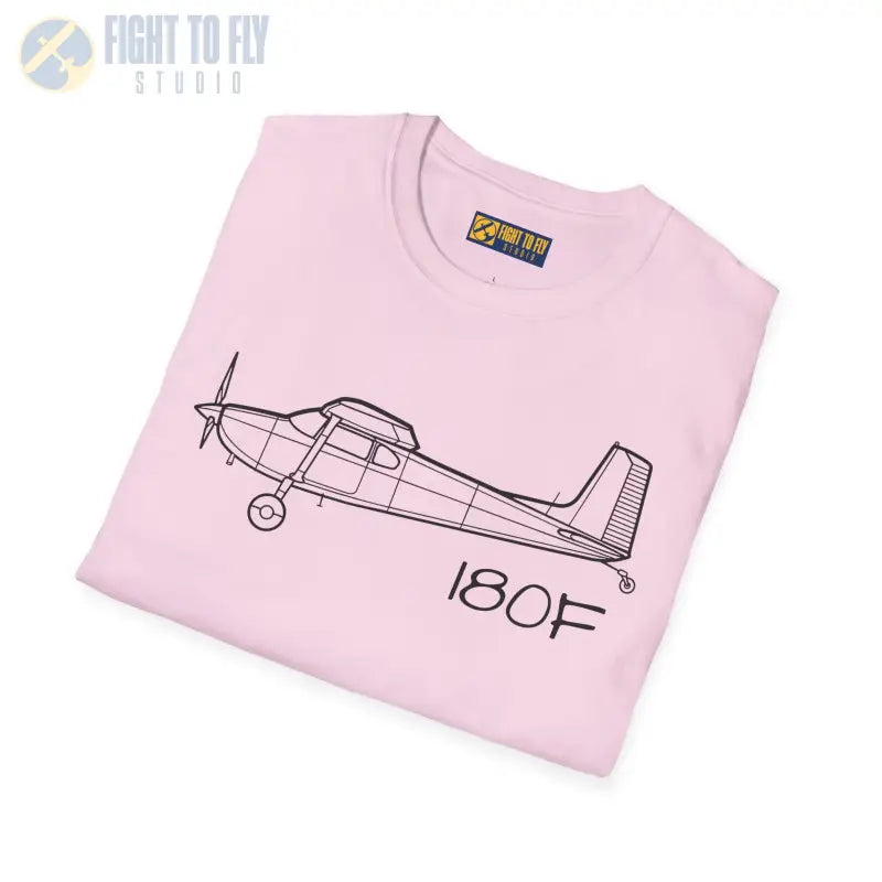 Cessna 180F T-Shirt – Classic Taildragger Bushplane Tee - Pilot gifts - WWII warbird t-shirt