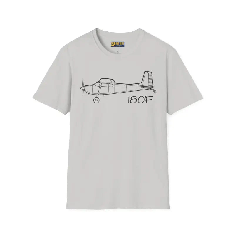Cessna 180F T-Shirt – Classic Taildragger Bushplane Tee - Pilot gifts - WWII warbird t-shirt
