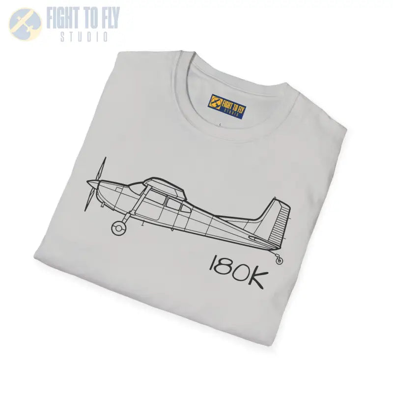 Cessna 180K T-Shirt – Backcountry Taildragger Adventure Tee - Pilot gifts - WWII warbird t-shirt