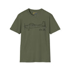 Cessna 180K T-Shirt - Pilot gifts - WWII warbird t-shirt