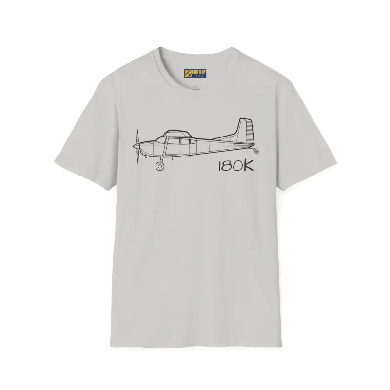 Cessna 180K T-Shirt – Backcountry Taildragger Adventure Tee - Pilot gifts - WWII warbird t-shirt
