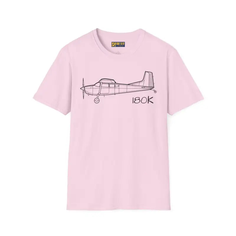 Cessna 180K T-Shirt – Backcountry Taildragger Adventure Tee - Pilot gifts - WWII warbird t-shirt