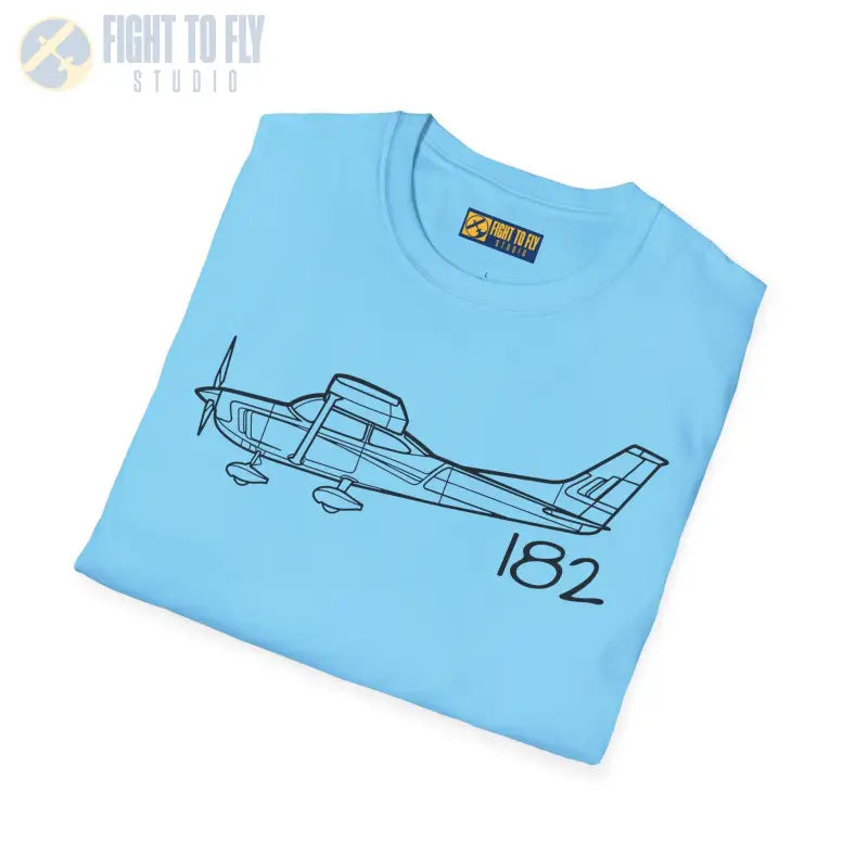 Cessna 182 T-Shirt – Reliable Four-Seat Aviation Legend Tee - Pilot gifts - WWII warbird t-shirt