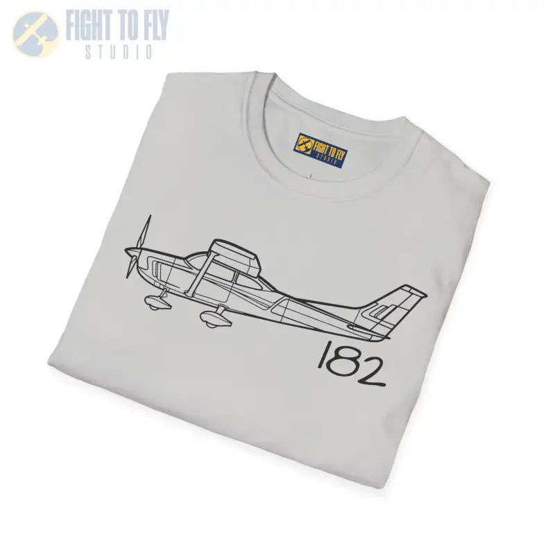 Cessna 182 T-Shirt - Pilot gifts - WWII warbird t-shirt