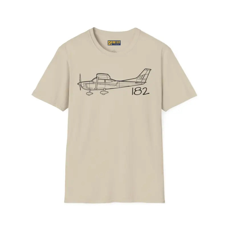 Cessna 182 T-Shirt - Pilot gifts - WWII warbird t-shirt