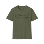 Cessna 182H T-Shirt - Pilot gifts - WWII warbird t-shirt