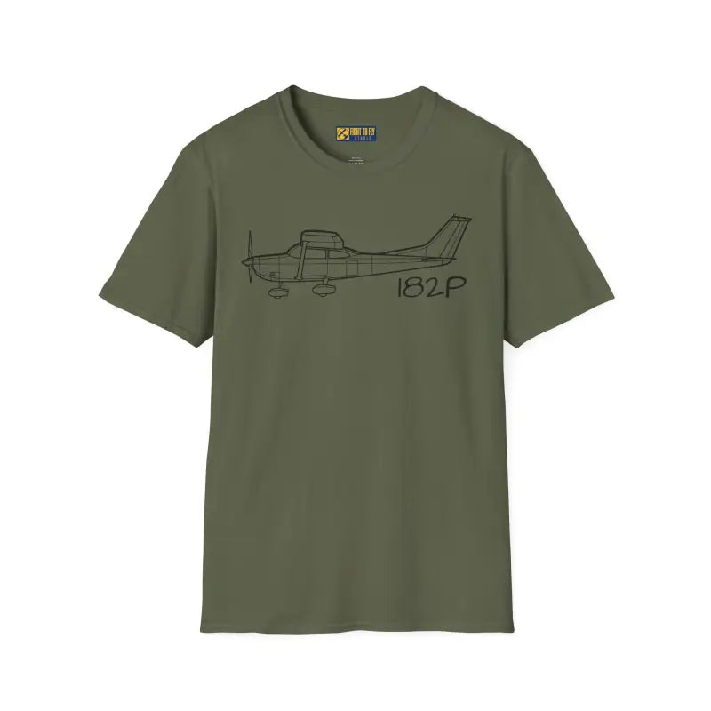 Cessna 182P T-Shirt - Pilot gifts - WWII warbird t-shirt