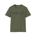 Cessna 182P T-Shirt - Pilot gifts - WWII warbird t-shirt