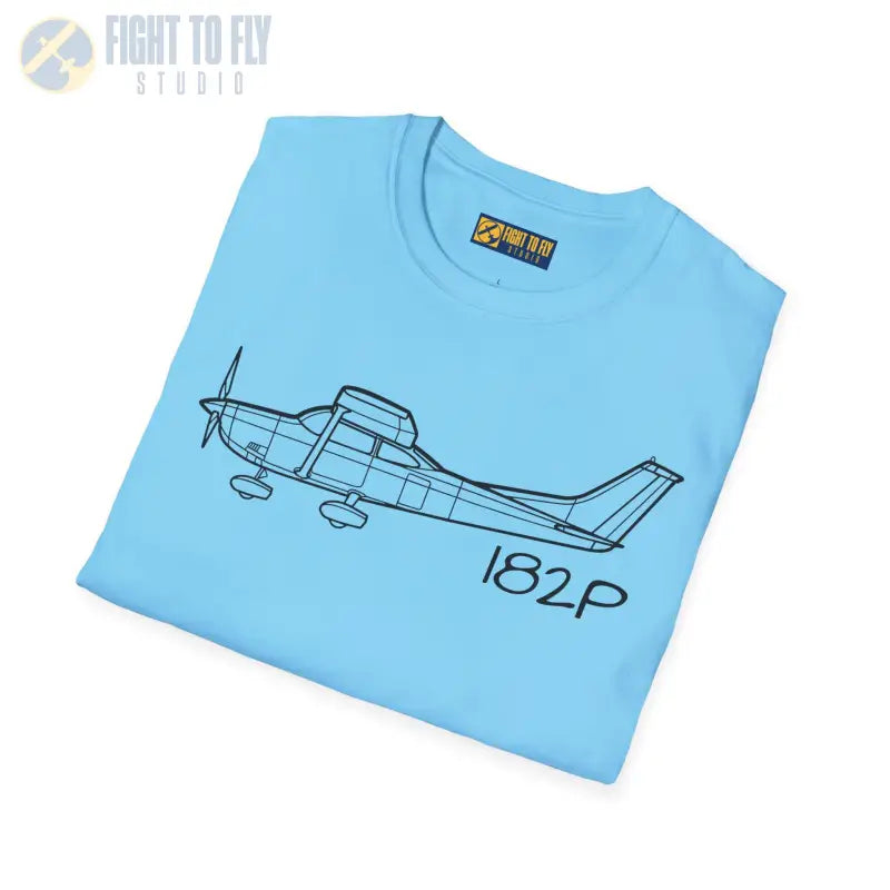 Cessna 182P T-Shirt – Popular High-Wing General Aviation Tee - Pilot gifts - WWII warbird t-shirt