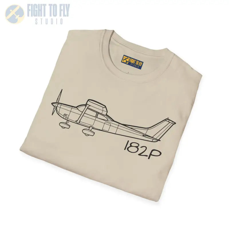 Cessna 182P T-Shirt – Popular High-Wing General Aviation Tee - Pilot gifts - WWII warbird t-shirt
