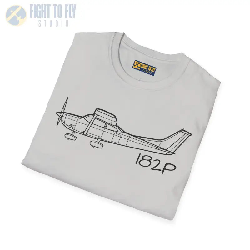 Cessna 182P T-Shirt – Popular High-Wing General Aviation Tee - Pilot gifts - WWII warbird t-shirt