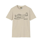 Cessna 185F Floatplane T-Shirt - Pilot gifts - WWII warbird t-shirt