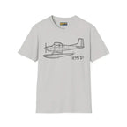 Cessna 185F Floatplane T-Shirt - Pilot gifts - WWII warbird t-shirt