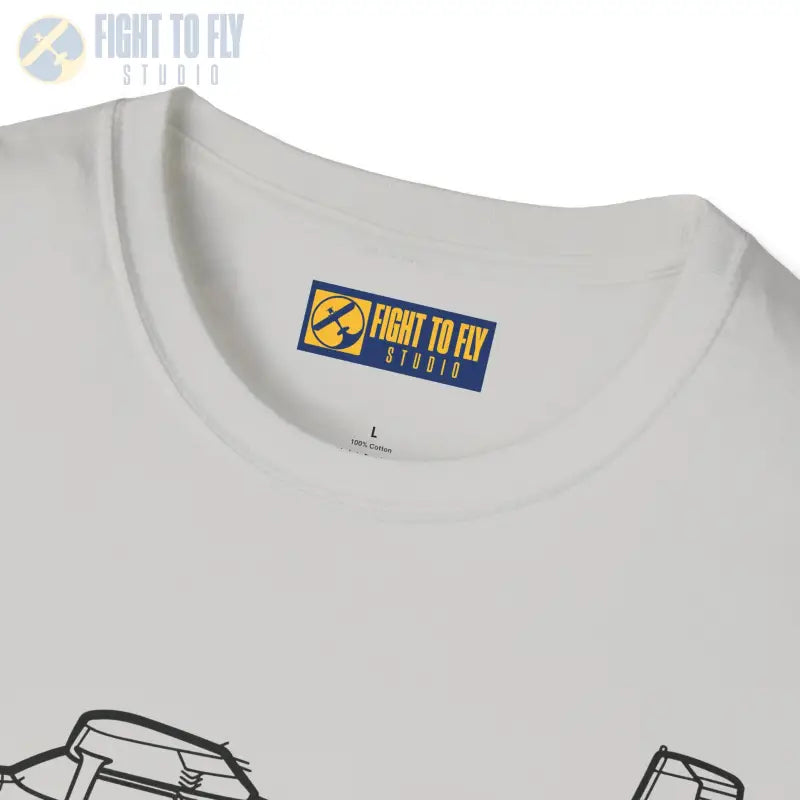 Cessna 185F Floatplane T-Shirt – Bush Plane on Floats Aviation Tee - Pilot gifts - WWII warbird t-shirt