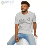Cessna 185F Floatplane T-Shirt - Pilot gifts - WWII warbird t-shirt