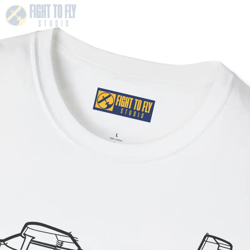 Cessna 185F Floatplane T-Shirt – Bush Plane on Floats Aviation Tee - Pilot gifts - WWII warbird t-shirt