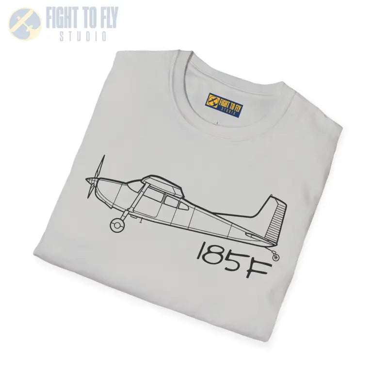 Cessna 185F T-Shirt – High-Power Taildragger Utility Aircraft Tee - Pilot gifts - WWII warbird t-shirt