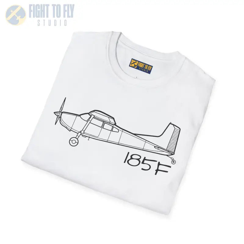 Cessna 185F T-Shirt – High-Power Taildragger Utility Aircraft Tee - Pilot gifts - WWII warbird t-shirt