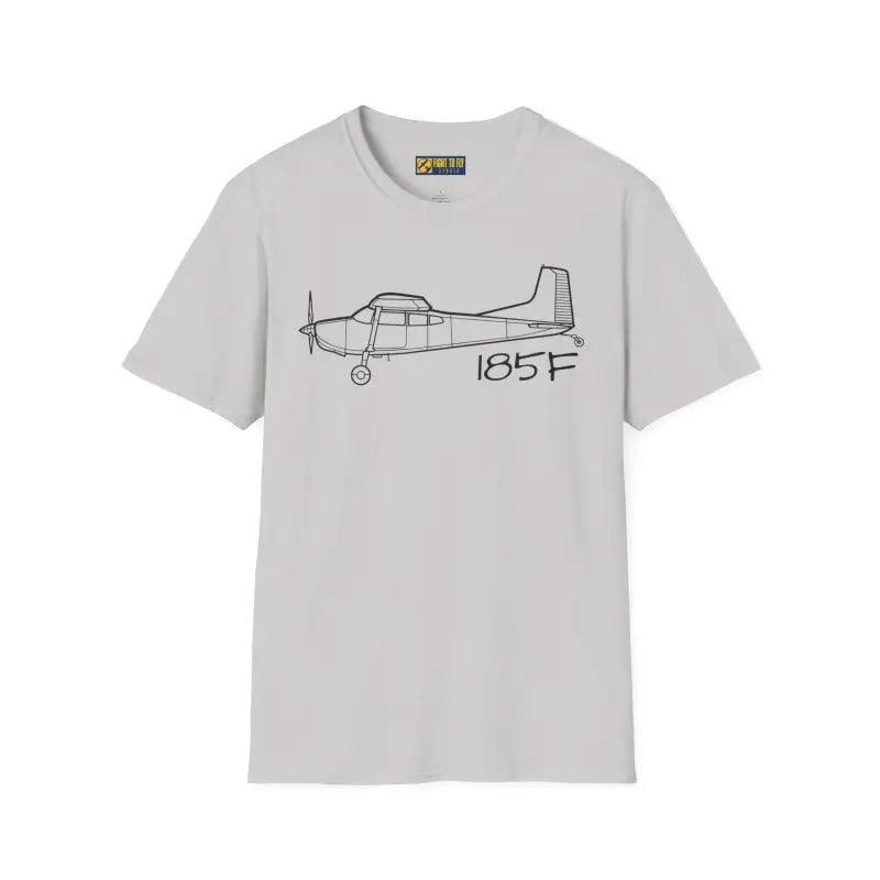 Cessna 185F T-Shirt – High-Power Taildragger Utility Aircraft Tee - Pilot gifts - WWII warbird t-shirt