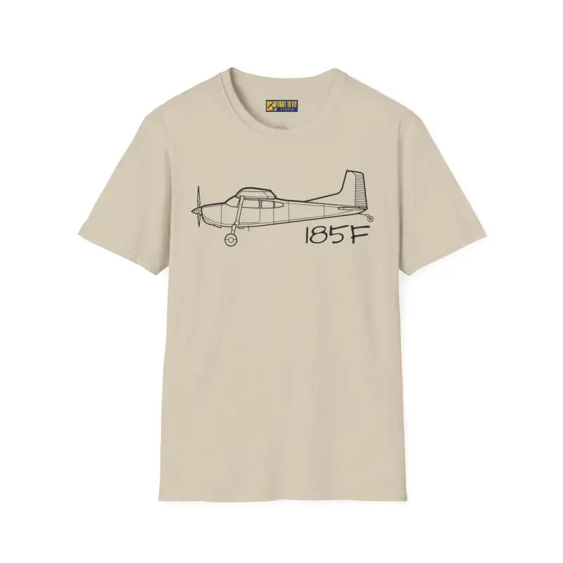 Cessna 185F T-Shirt – High-Power Taildragger Utility Aircraft Tee - Pilot gifts - WWII warbird t-shirt