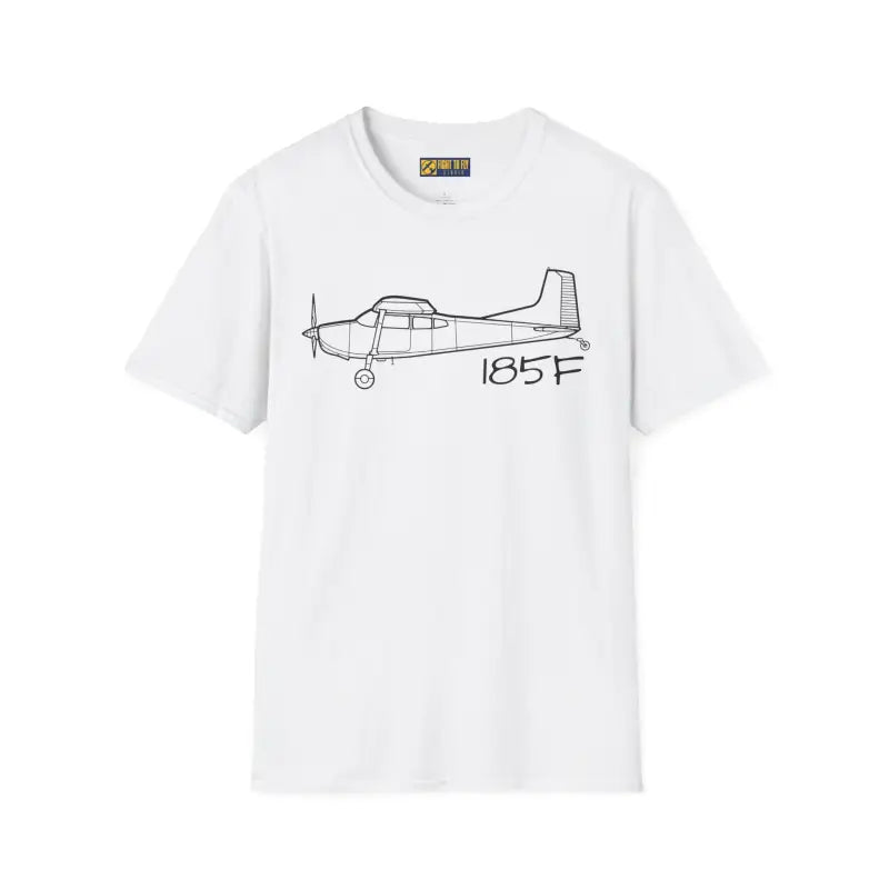 Cessna 185F T-Shirt – High-Power Taildragger Utility Aircraft Tee - Pilot gifts - WWII warbird t-shirt