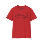 Cessna 185F T-Shirt - Pilot gifts - WWII warbird t-shirt