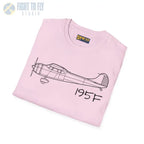 Cessna 195F T-Shirt - Pilot gifts - WWII warbird t-shirt