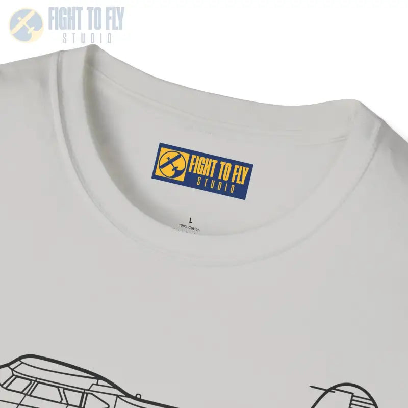 Cessna 195F T-Shirt – Radial Engine Taildragger Executive Classic Tee - Pilot gifts - WWII warbird t-shirt