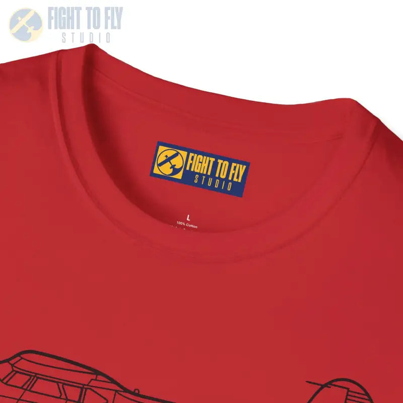 Cessna 195F T-Shirt - Pilot gifts - WWII warbird t-shirt