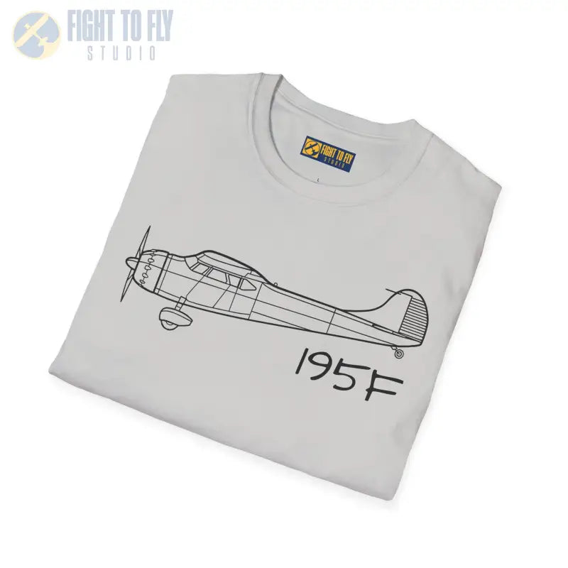 Cessna 195F T-Shirt – Radial Engine Taildragger Executive Classic Tee - Pilot gifts - WWII warbird t-shirt
