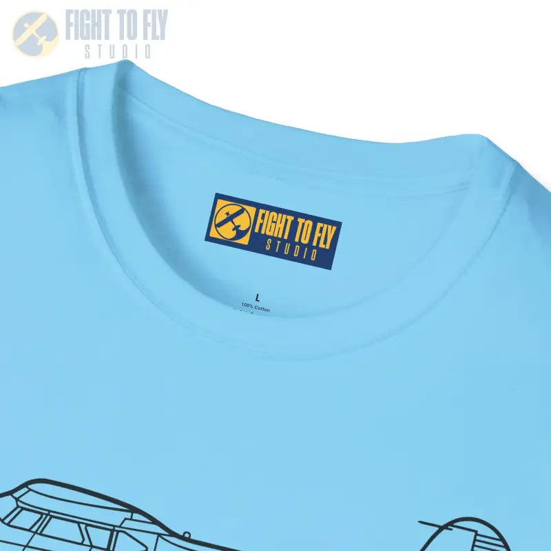 Cessna 195F T-Shirt – Radial Engine Taildragger Executive Classic Tee - Pilot gifts - WWII warbird t-shirt