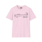 Cessna 195F T-Shirt - Pilot gifts - WWII warbird t-shirt