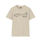 Cessna 195F T-Shirt - Pilot gifts - WWII warbird t-shirt