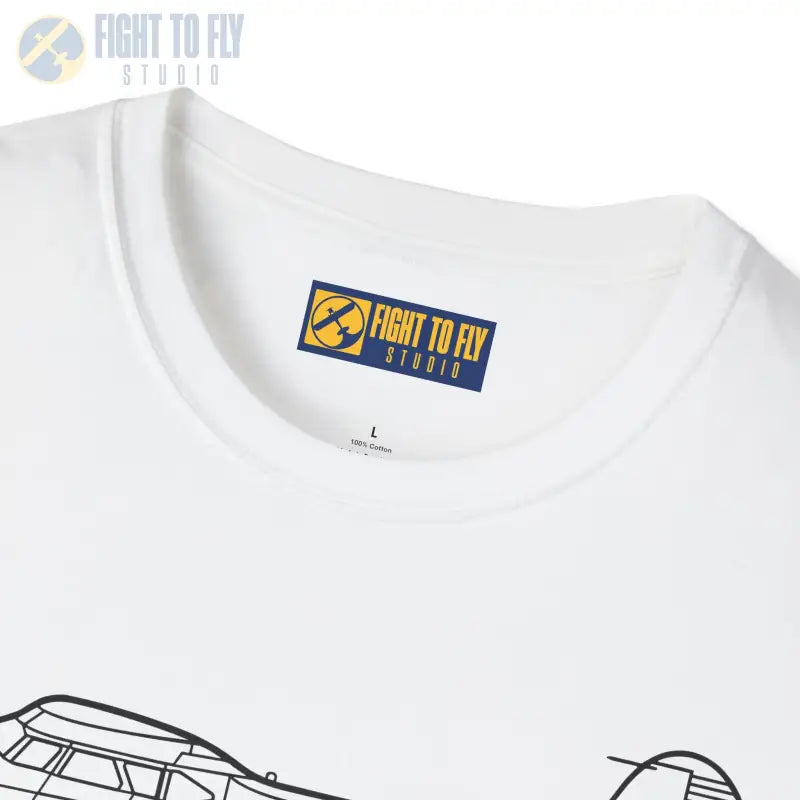 Cessna 195F T-Shirt – Radial Engine Taildragger Executive Classic Tee - Pilot gifts - WWII warbird t-shirt