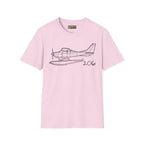 Cessna 206 Floatplane T-Shirt - Pilot gifts - WWII warbird t-shirt