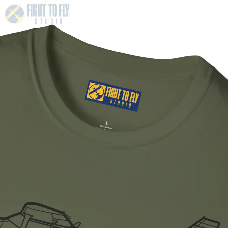 Cessna 206 Floatplane T-Shirt – Heavy-Lift Bush Plane on Floats Tee - Pilot gifts - WWII warbird t-shirt