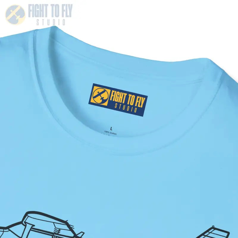Cessna 206 Floatplane T-Shirt – Heavy-Lift Bush Plane on Floats Tee - Pilot gifts - WWII warbird t-shirt
