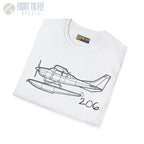 Cessna 206 Floatplane T-Shirt - Pilot gifts - WWII warbird t-shirt