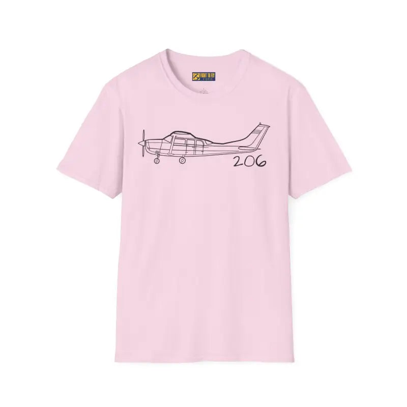 Cessna 206 T-Shirt - Pilot gifts - WWII warbird t-shirt