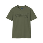 Cessna 206 T-Shirt - Pilot gifts - WWII warbird t-shirt